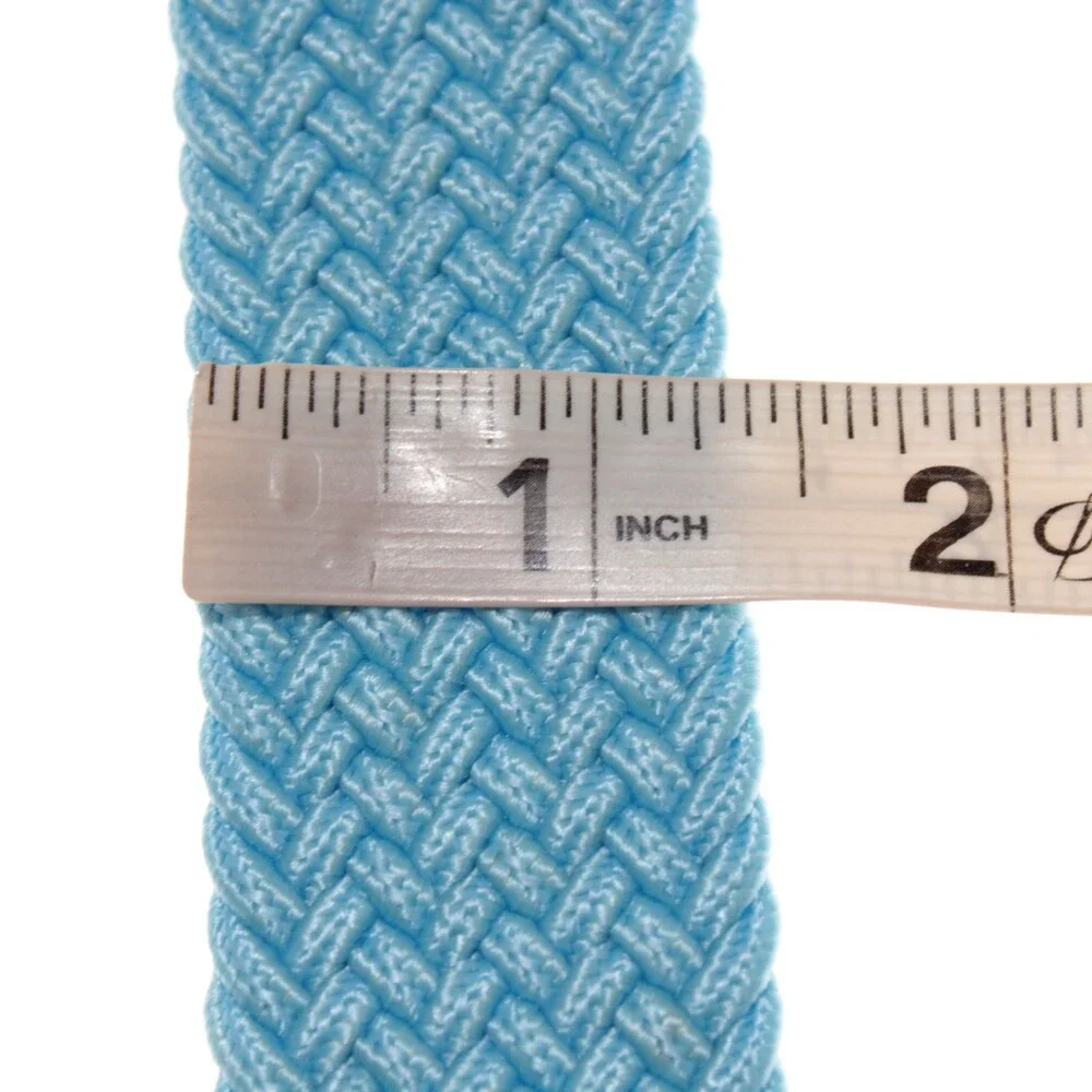 J.Lindeberg NWT Berry Elastic Braided / Woven Belt Size 100 (US 36-37) in Blue